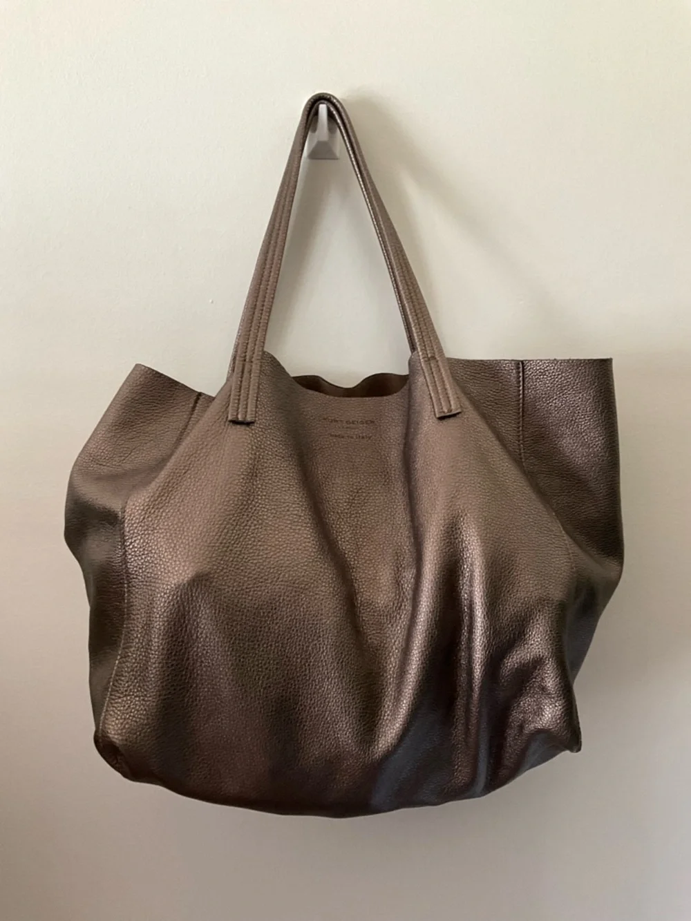 Kurt Geiger Violet Horizontal Leather Tote